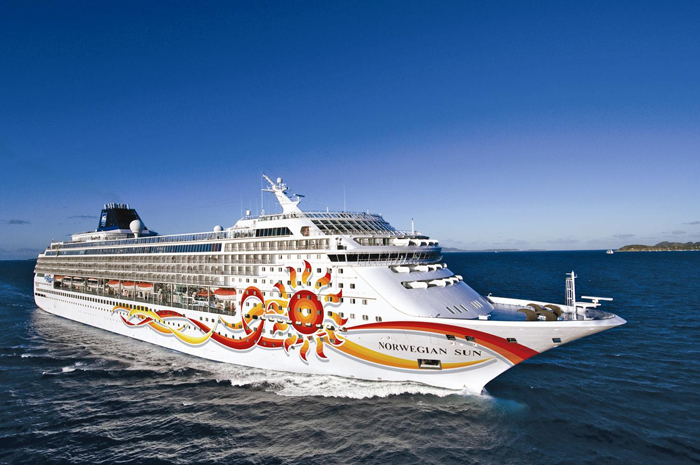NCL anuncia 30 novos roteiros para regiões da Ásia-Pacífico, Nova Zelândia e Austrália 1 Norwegian Sun NCL anuncia 30 novos roteiros para regiões da Ásia-Pacífico, Nova Zelândia e Austrália