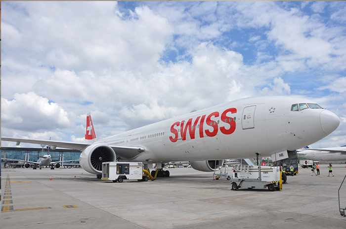 SWISS retoma voos para o Brasil em julho 1 Novo Boeing 777-300 da Swiss