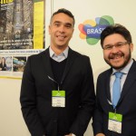 Rafael Brito, secretário de Turismo de AL, com Gilson Lira, da Embratur
