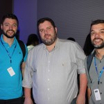 Rafael Peixoto, da Vamonos, Beto Genaro, da Orlandando, e Daniel Ammirabile, da MMT Gapnet Rafael Peixoto, da Vamonos, Beto Genaro, da Orlandando, e Daniel Ammirabile, da MMT Gapnet
