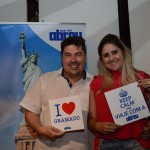 Sandro e Cecilia Toledo, da PUC Turismo