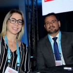Tatiana Menezes, da Insight, e Alexandre Brown, do Grupo Eletrolar
