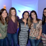 Thais Lazzaro, da Obba Viagens, Saula Bueno, da Villa Nova Viagens, Delfina Del Bel, da Analia Franco Turismo, Cláudia Balducci, da Trinus, e  Luisa Camargo