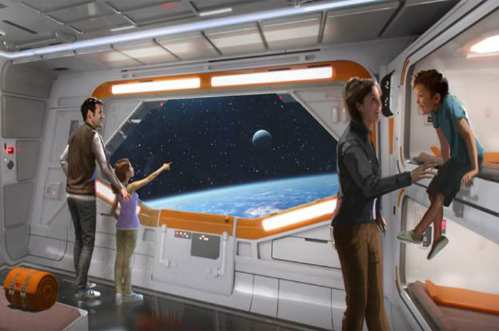 Disney revela detalhes dos quartos do novo hotel inspirado em Star Wars 1 Quartos do novo Hotel inspirado em Star Wars será totalmente inspirado na saga