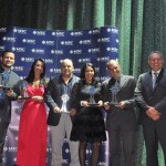 AMB, Atlantis, BR Afora, Luana Viagens e Nighele Turismo venceram na categoria Top Serviços Pré-pagos e receberam o prêmio das mão de Ciro Lima, da MSC