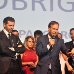 Achille Staiano e Adrian Ursilli, junto com executivos da MSC Achille Staiano e Adrian Ursilli, junto com executivos da MSC