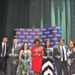 CVC, Agaxtur, Visual, LatamTravel e Flytour venceram na categoria Premium e receberam o prêmio de Marcia Leite, da MSC