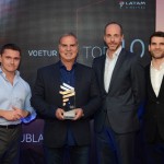 Carlos Alberto, da Voetur, Igor Miranda, Nicolás Goldstein e André Sena Keresztes, da Latam