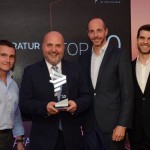 Carlos Vazquez, da Esferatur, Igor Miranda, Nicolás Goldstein e André Sena Keresztes, da Latam