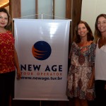 Carolina Dias, Renata Cohen e Renata Vuono, do Turismo de Israel