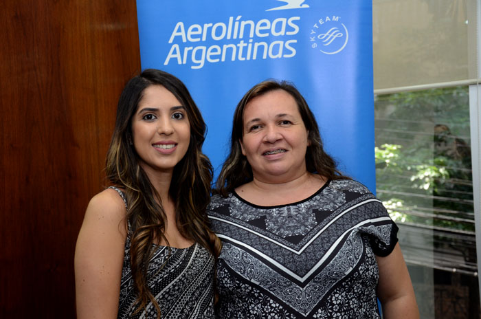 Caroline Garcia e Fabiana França, da Ambiental Turismo Caroline Garcia e Fabiana França, da Ambiental Turismo