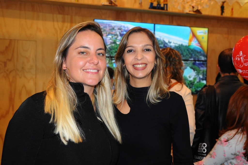 Clarisse Linhares, diretora, e Michelle Magalhães, gerente de Marketing do Beach Park