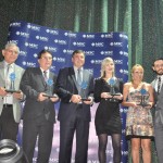 Clube Turismo, Abreutur, Kerigma, ACC Tours e CIA Tour foram as premiadas na categoria Top Seguro e receberam o prêmio de David Coelho, da MSC Clube Turismo, Abreutur, Kerigma, ACC Tours e CIA Tour foram as premiadas na categoria Top Seguro e receberam o prêmio de David Coelho, da MSC