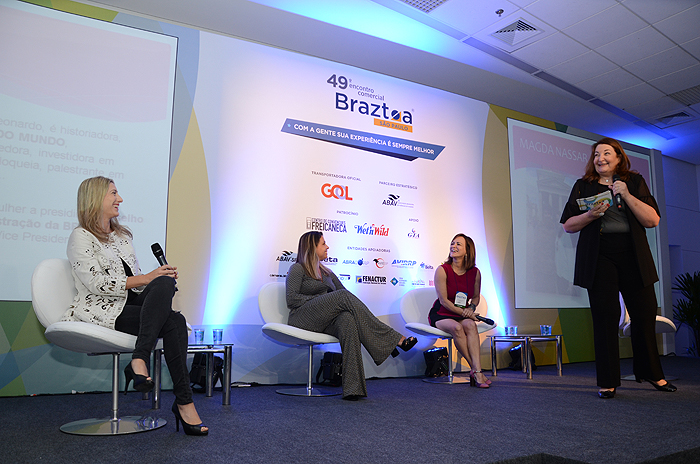Braztoa debate participação feminina em cargos de liderança 1 Debate sobre presença feminina em cargos de liderança