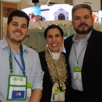 Diogo Beltrão, de PE, Gisele Lima, da Promo, e Nickolas Anjos, do Amazonastur