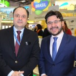 Mário Vilalva, Embaixador do Brasil na Alemanha, e Gilson Lira, da Embratur