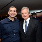 Edmilson Romão, da Lequite Viagens, e Edmar Bull, da Copastur