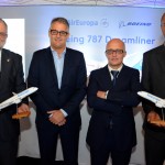 Enrique Martín-Ambrosio, Diego Garcia, Richard Clark e Luis Sobrinho, da Air Europa