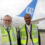 Enrique Martín-Ambrósio e Luis Sobrinho, da Air Europa