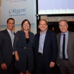 Frank Medina, Estela Farina, Harry Sommer e Andre Mercanti, da NCL