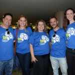 Gustavo Oliveira, Roseane Dias, Vanessa Galdini, Fábiano Ricanello e Fabiola Battaza, da Flytour MMT