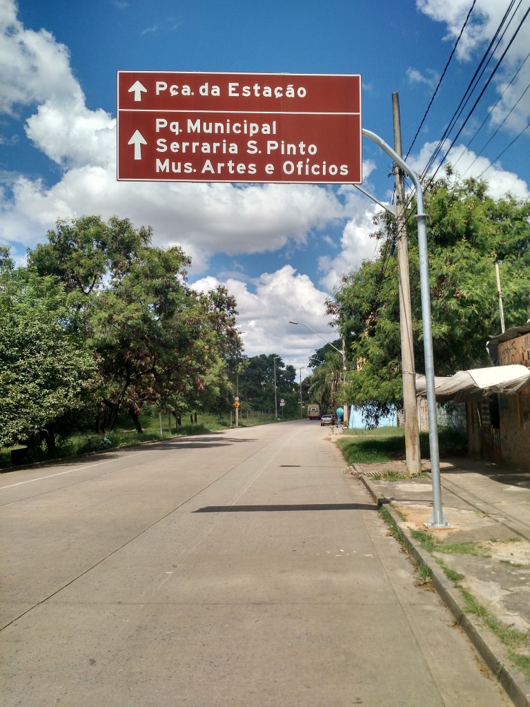 Sinalização turística BH