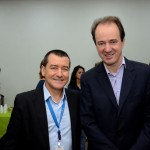 Ivan Blanco, da Aerolíneas Argentinas, e José Eduardo Barbosa, da Flot