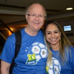 James Giacomini, e Liene Santos, da Flytour MMT