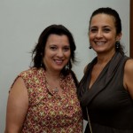 Jaqueline Rodrigues, da MGM, e Gisela Perez, da Interpoint Jaqueline Rodrigues, da MGM, e Gisela Perez, da Interpoint