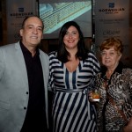 José Moacir de Oliveira, da Voucher, Ana Terra Rondino, da NCL, e Edelza Ennes, da Viajar Barato