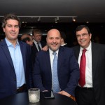 Juarez Cintra Neto, da Ancoradouro, Carlos Vazques, da Esferatur, e Vanderlei Folgueral, da LTS