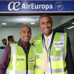 Julival Santos, da Orinter, e Luis Sobrinho, da Air Europa