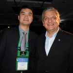 Kevin Gagning, da Kenby, com Michel Otero, da Nobile
