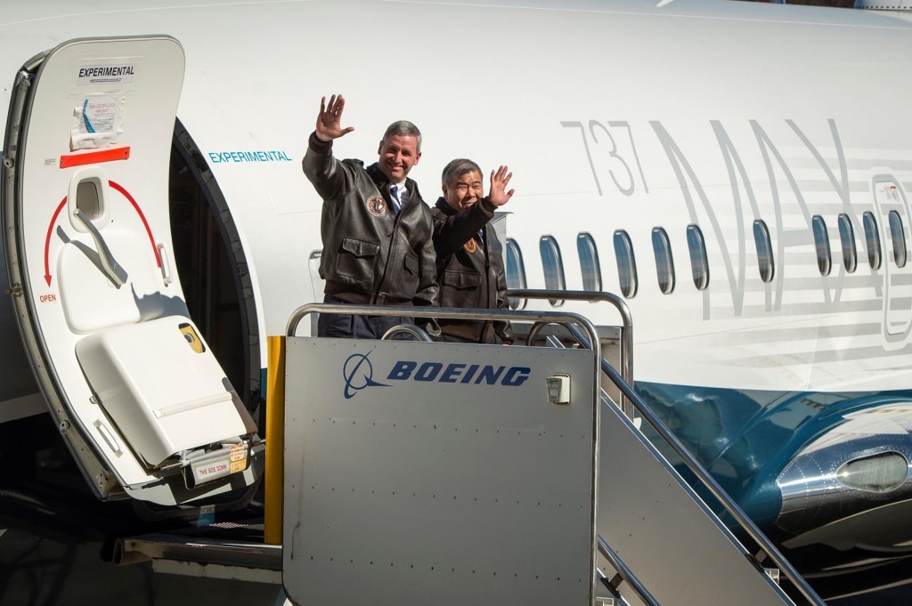 Boeing realiza primeiro voo oficial de testes do B737 MAX 7 2 MAX7FFpilots