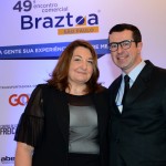 Magda Nassar, presidente da Braztoa, e Bernardo Ignarra, diretor do M&E