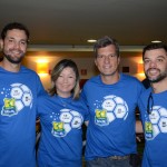 Marcelo Cid, Elizangela Santos, Ernesto Rosa e Daniel Fantinate, da Flytour MMT