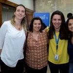 Nathalie Smith, da Stella Barros, Jaqueline Rodrigues, da MGM, Sonaira Zanella, da Aerolíneas Argentinas, e Larissa Sousa, da TGK Nathalie Smith, da Stella Barros, Jaqueline Rodrigues, da MGM, Sonaira Zanella, da Aerolíneas Argentinas, e Larissa Sousa, da TGK