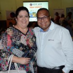 Renata Cristina, da Maxxima Turismo, e Fábio Viana, da New Age Renata Cristina, da Maxxima Turismo, e Fábio Viana, da New Age