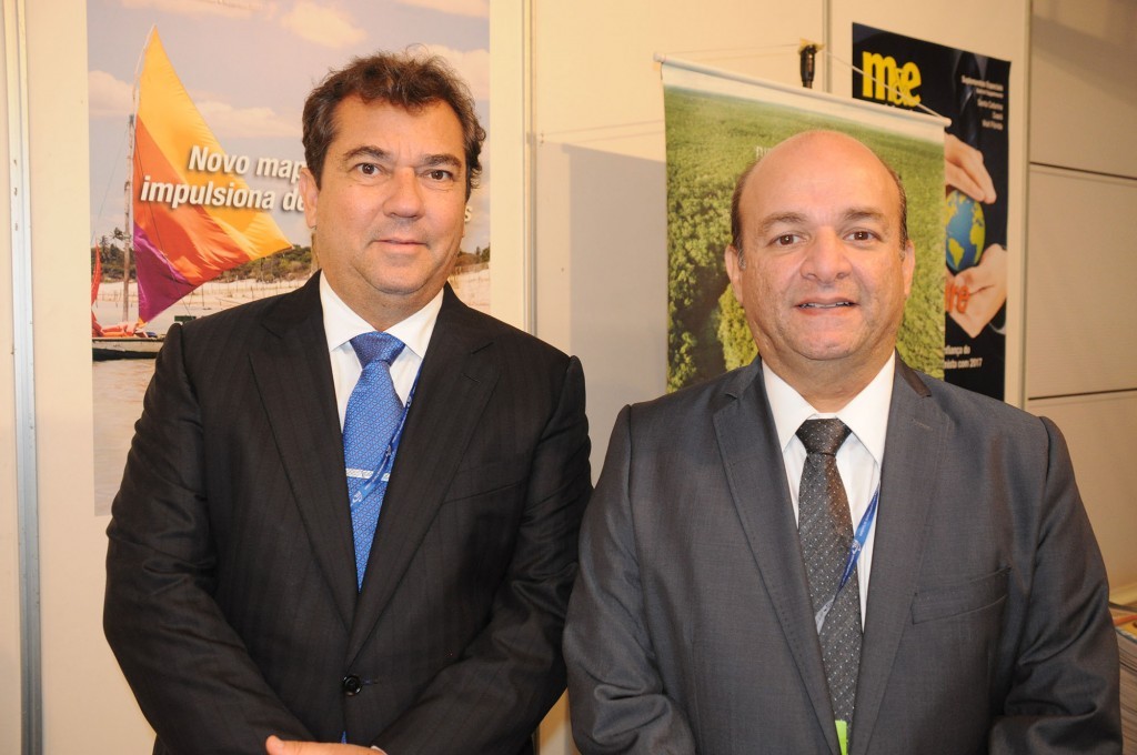 Ruy Gaspar, secretário de Turismo, e Abdon Gosson, presidente da ABAV-RN