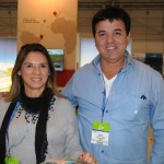 Solange Portela, subsecretária de Turismo do RN, e Luis Silva, prefeito de Maxaranguape