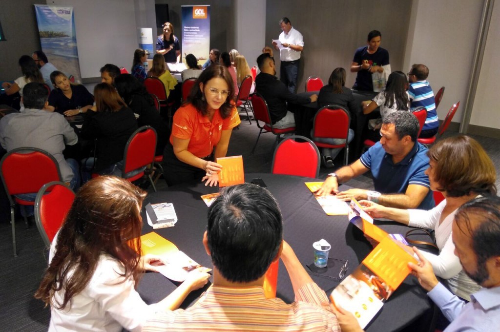 Evento contou com a presença de fornecedores como Gol, Iberostar e Tivoli