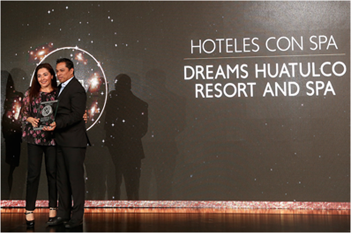 AMResorts é cadeia de hotéis com as maiores vendas de 2017 Dreams Huatulco Resort & Spa - "Melhor Hotel com Spa"