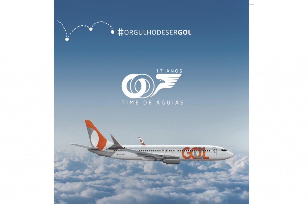 Gol lança álbum de figurinhas contando seus 17 anos de história O álbum estará disponível nas versões em português e espanhol