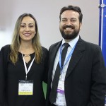 Adriana Paiva, da Nobile, e Ciro Malherbi Junior, do Wyndham Foz Iguaçu