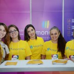 Aline Rebello, Isabela Braga, Jamile Felipe, Charlene Ribeiro e Fabiele de Bastos, da Monde