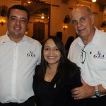 Anderson Marques, Melissa Amorim e Sérgio Leoneti, da GTA