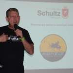 Aroldo Schultz, presidente da Schultz, na abertura da rodada de negócios