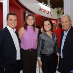 Carlos Barbosa e Erica Salvagni, do Turismo de Aruba, Claudia Shishido, da Avianca, e Jose Luiz Da Cunha Viana, da PDC