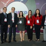 Daniel Biancarelli, Fernando Santos, Juliana Assumpção, Kelly Castange, Aline Haranaka, e Sebastião Pereira, da Aviesp