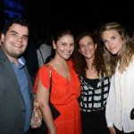 Danielle Roman, da Interamerican, entre André Almeida, Jane Terra e Natália Vidal, do Visit Orlando